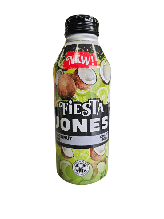 Fiesta Jones Coconut Lime - Exotic Soda Company