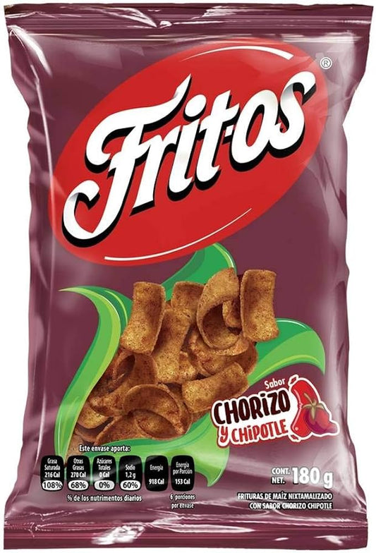 Fritos Chorizo & Chipotle ( Mexico ) - Exotic Soda Company