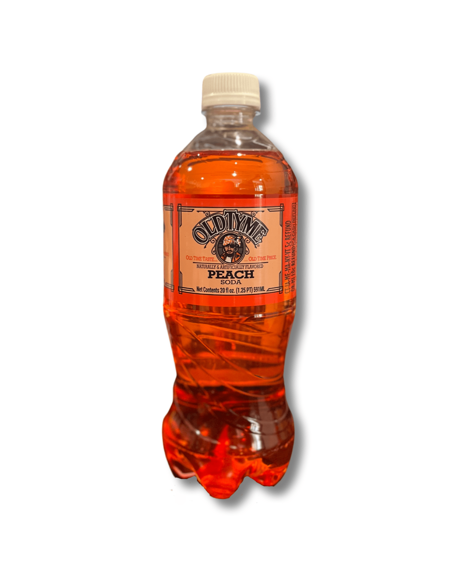 Old Tyme Peach (Rare American) - Exotic Soda Company