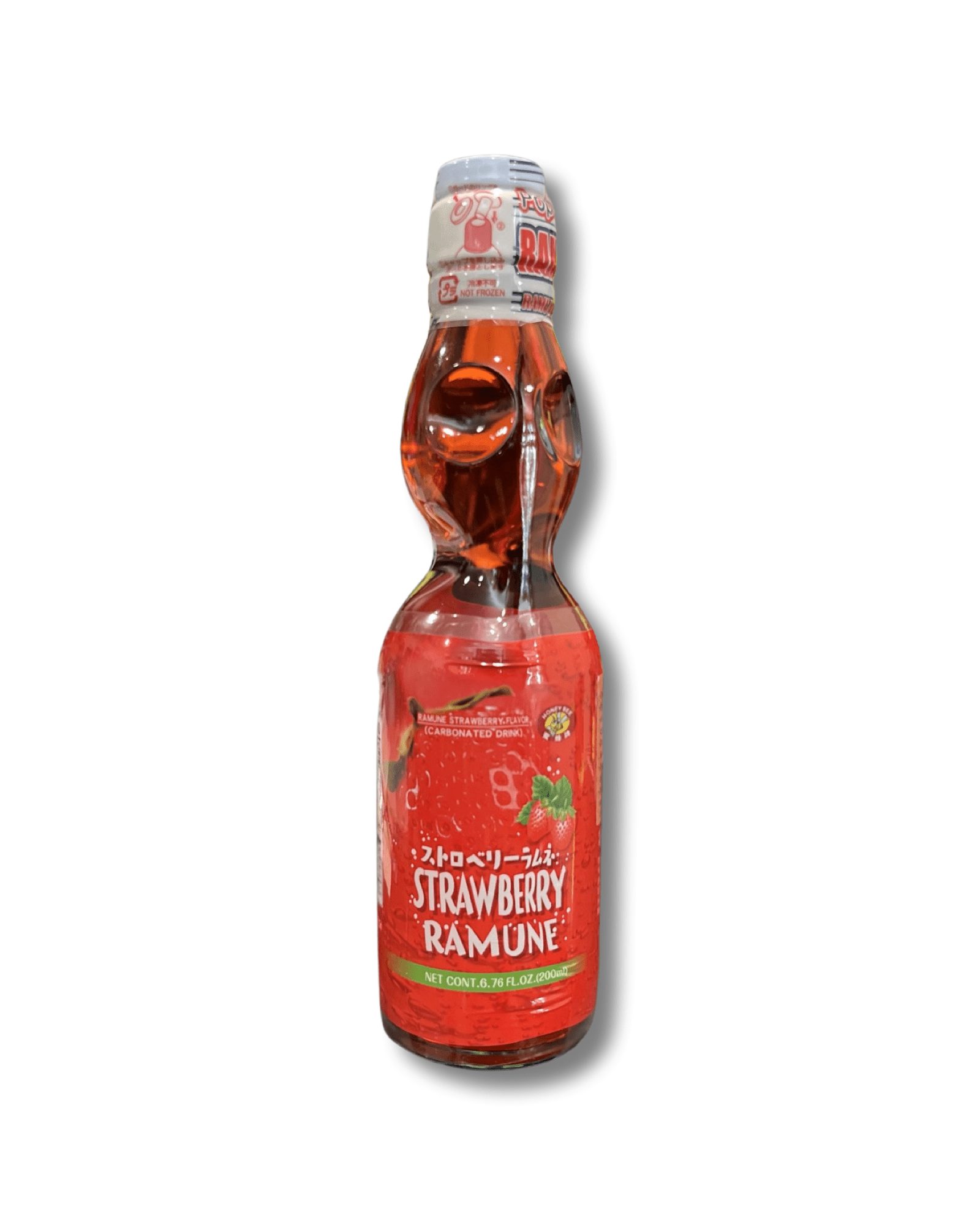Ramune "Strawberry" (Japan) - Exotic Soda Company
