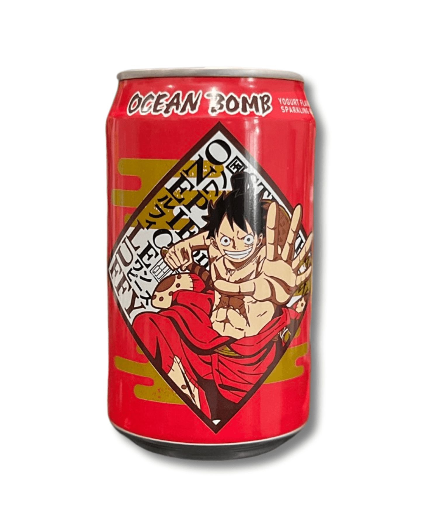 Ocean Bomb One Piece- Luffy “Yogurt” (Taiwan) - Exotic Soda Company