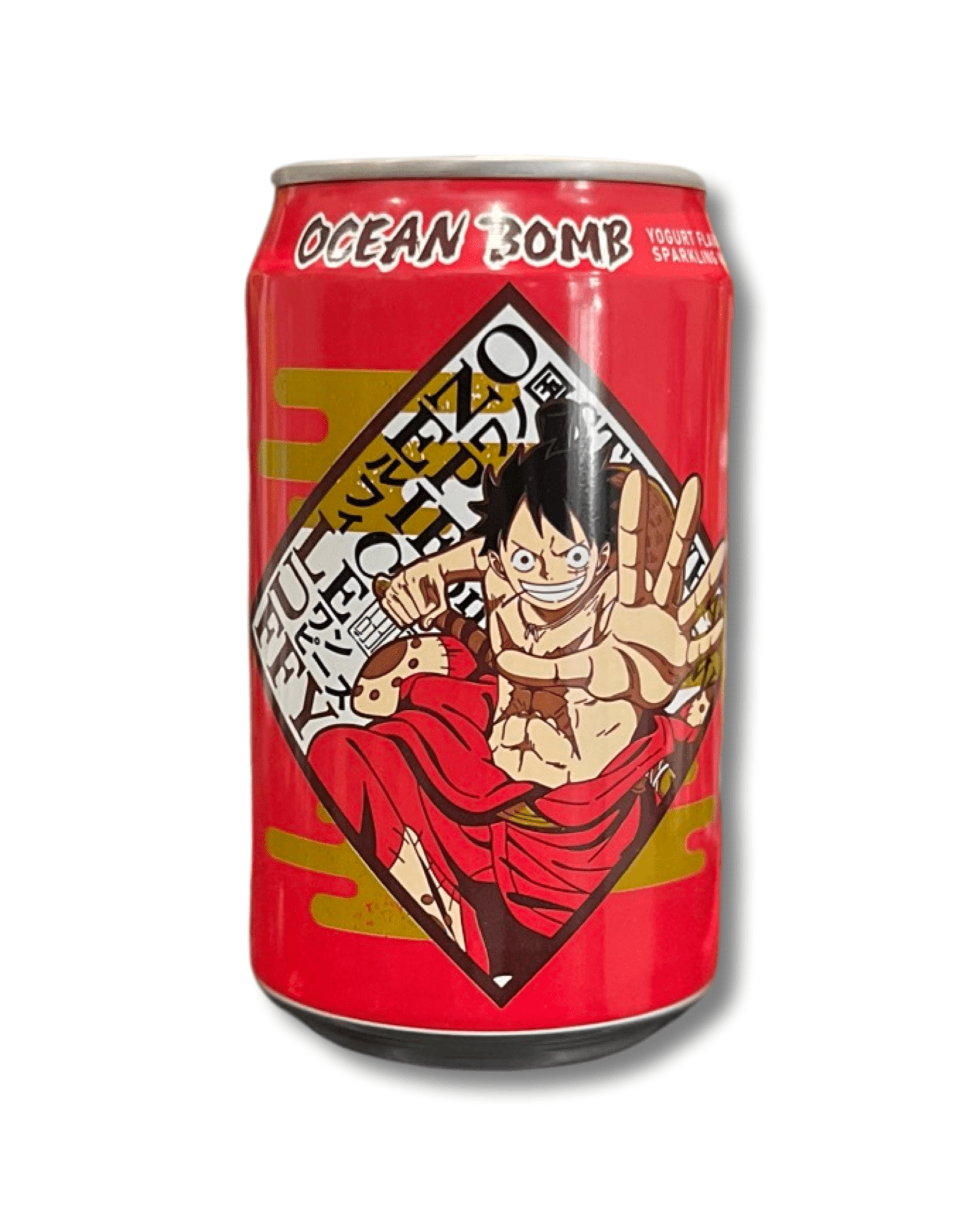 Ocean Bomb One Piece- Luffy “Yogurt” (Taiwan) - Exotic Soda Company