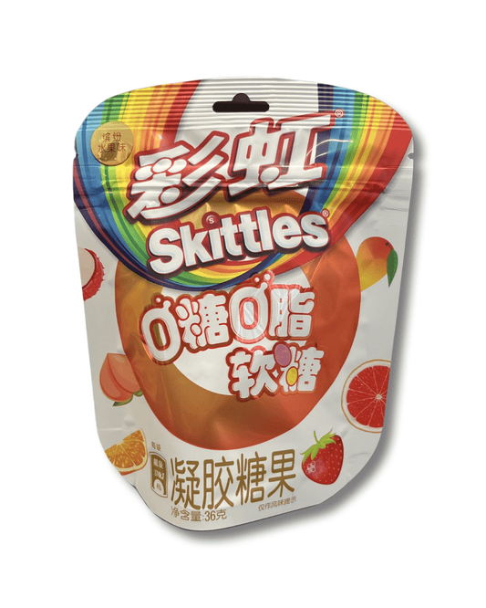 Skittles Zero Sugar Fruity (China) - Exotic Soda Company