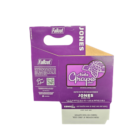 Jones Nuka Grape Cola 4 Pack Carrier - Exotic Soda Company