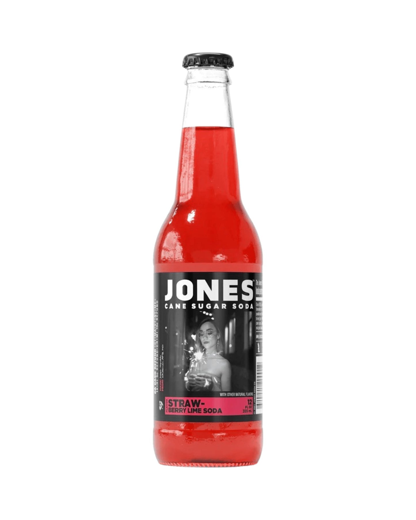 Jones “Strawberry Lime” (Rare American) - Exotic Soda Company