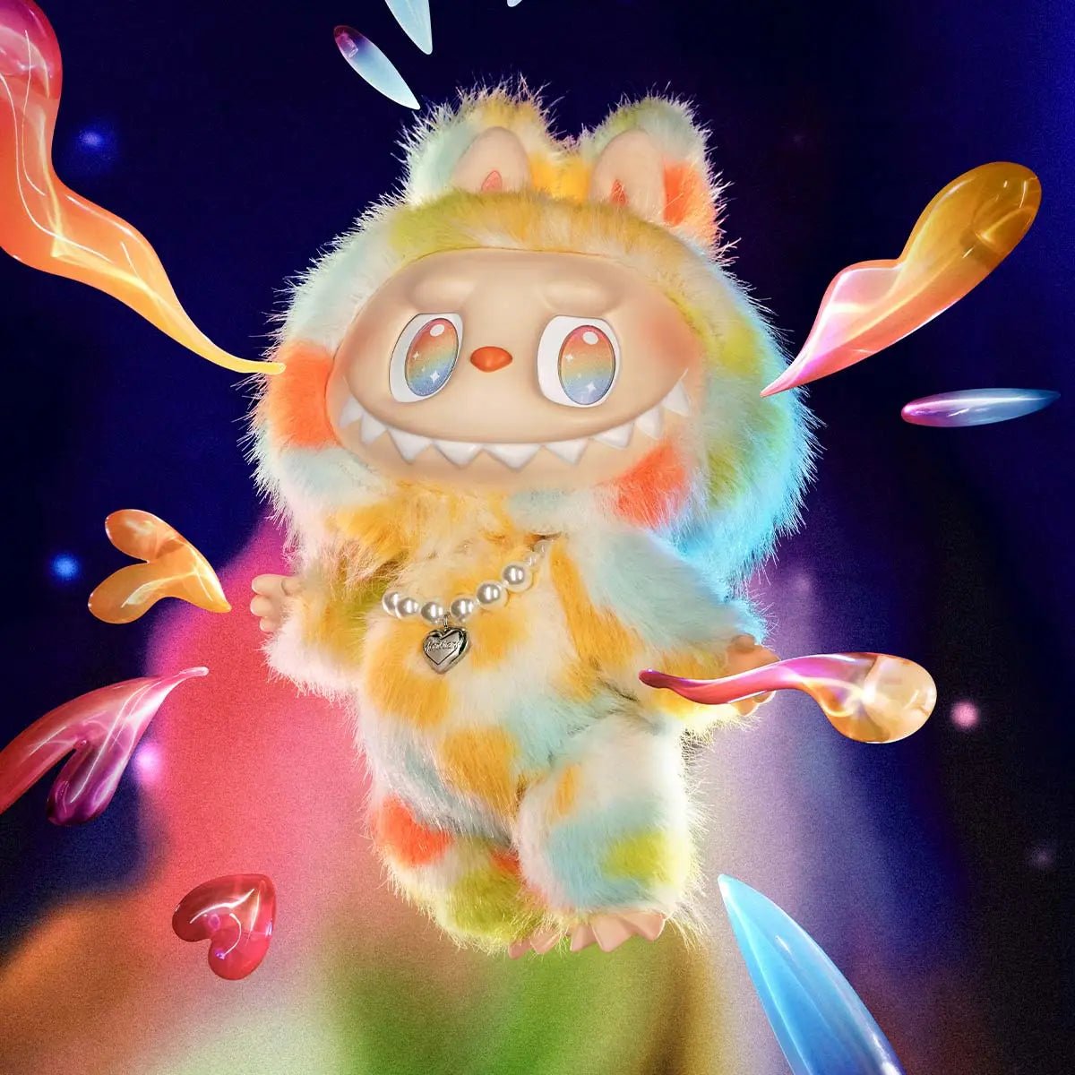Labubu THE MONSTERS Big into Energy Series - ROCK THE UNIVERSE Vinyl Plush Doll - Exotic Soda Company