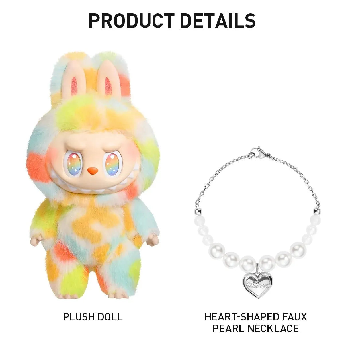 Labubu THE MONSTERS Big into Energy Series - ROCK THE UNIVERSE Vinyl Plush Doll - Exotic Soda Company