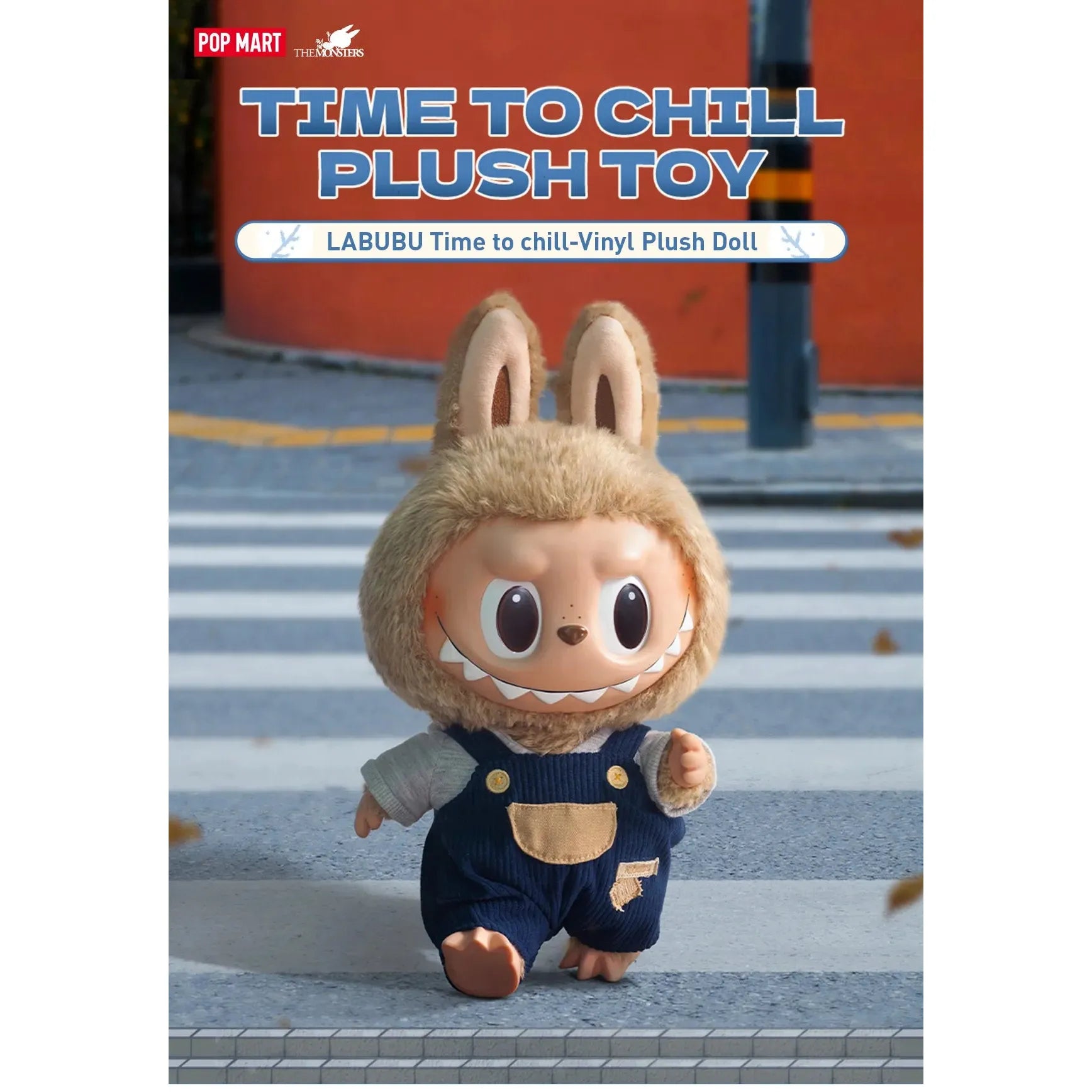 LABUBU Time to chill - Vinyl Plush Doll - Exotic Soda Company