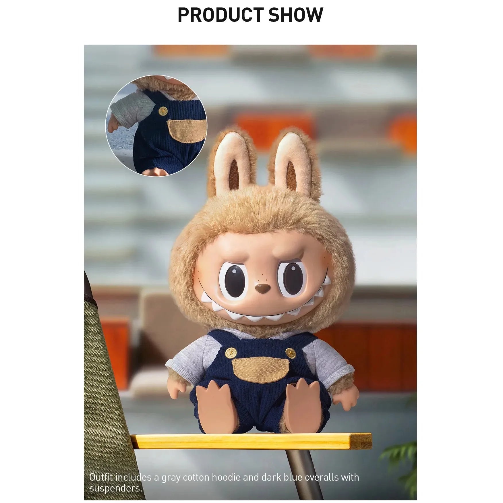 LABUBU Time to chill - Vinyl Plush Doll - Exotic Soda Company