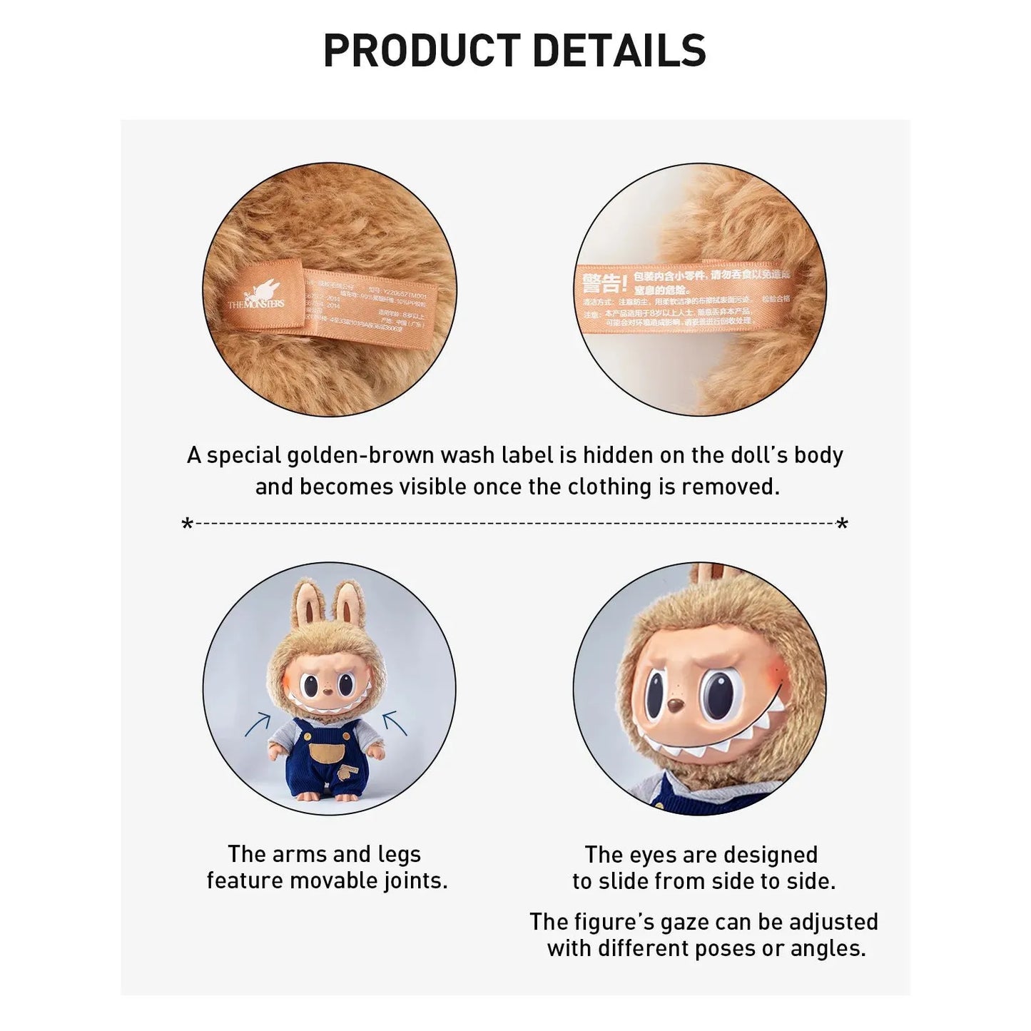 LABUBU Time to chill - Vinyl Plush Doll - Exotic Soda Company