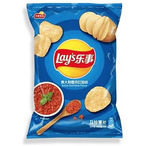 Lays Italian Red Meat (China) - Exotic Soda Company