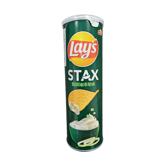 Lays Stax Sour Cream & Onion Flavor (China) - Exotic Soda Company