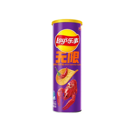 Lays Stax Spicy Crayfish (China) - Exotic Soda Company