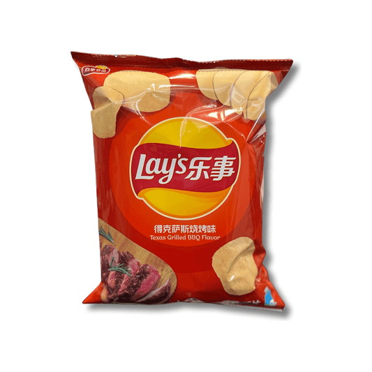 Lays Texas Grilled BBQ (China) - Exotic Soda Company