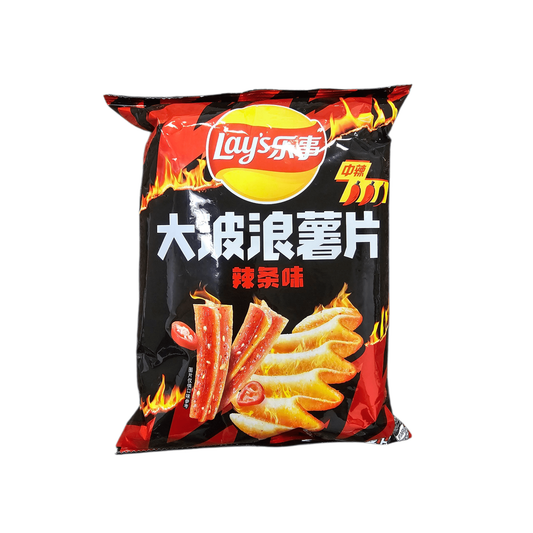 Lays Wavy Spicy Latiao Flavor (China) - Exotic Soda Company
