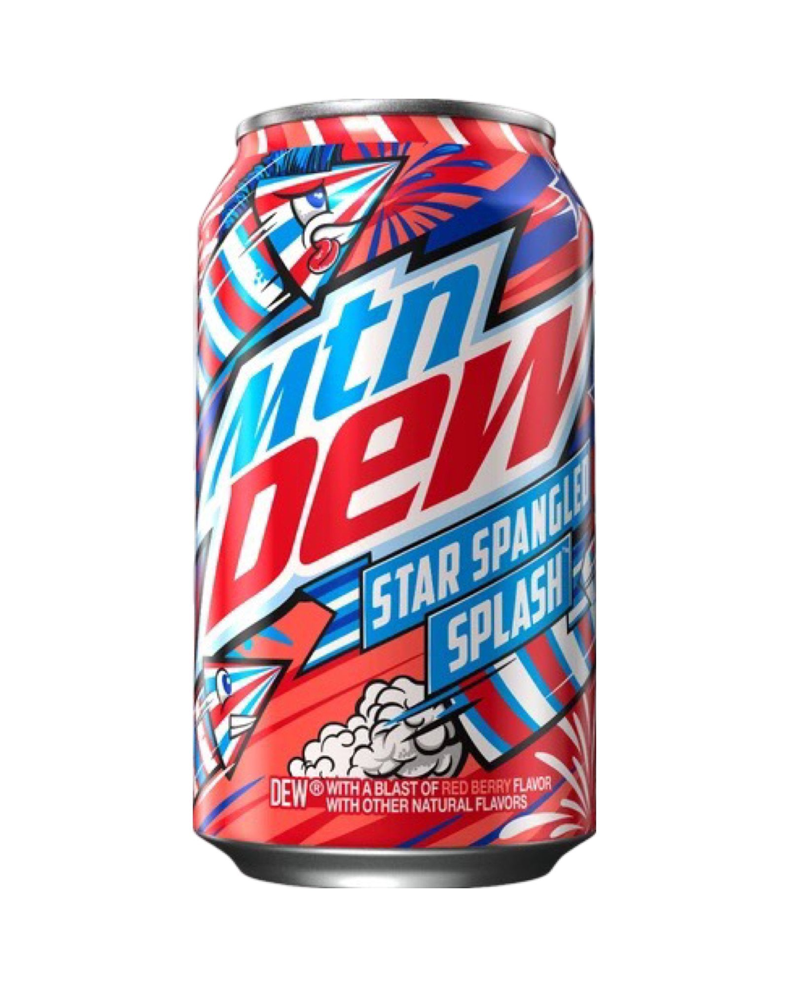 Mtn Dew “Star Spangled Splash” (Rare American) - Exotic Soda Company