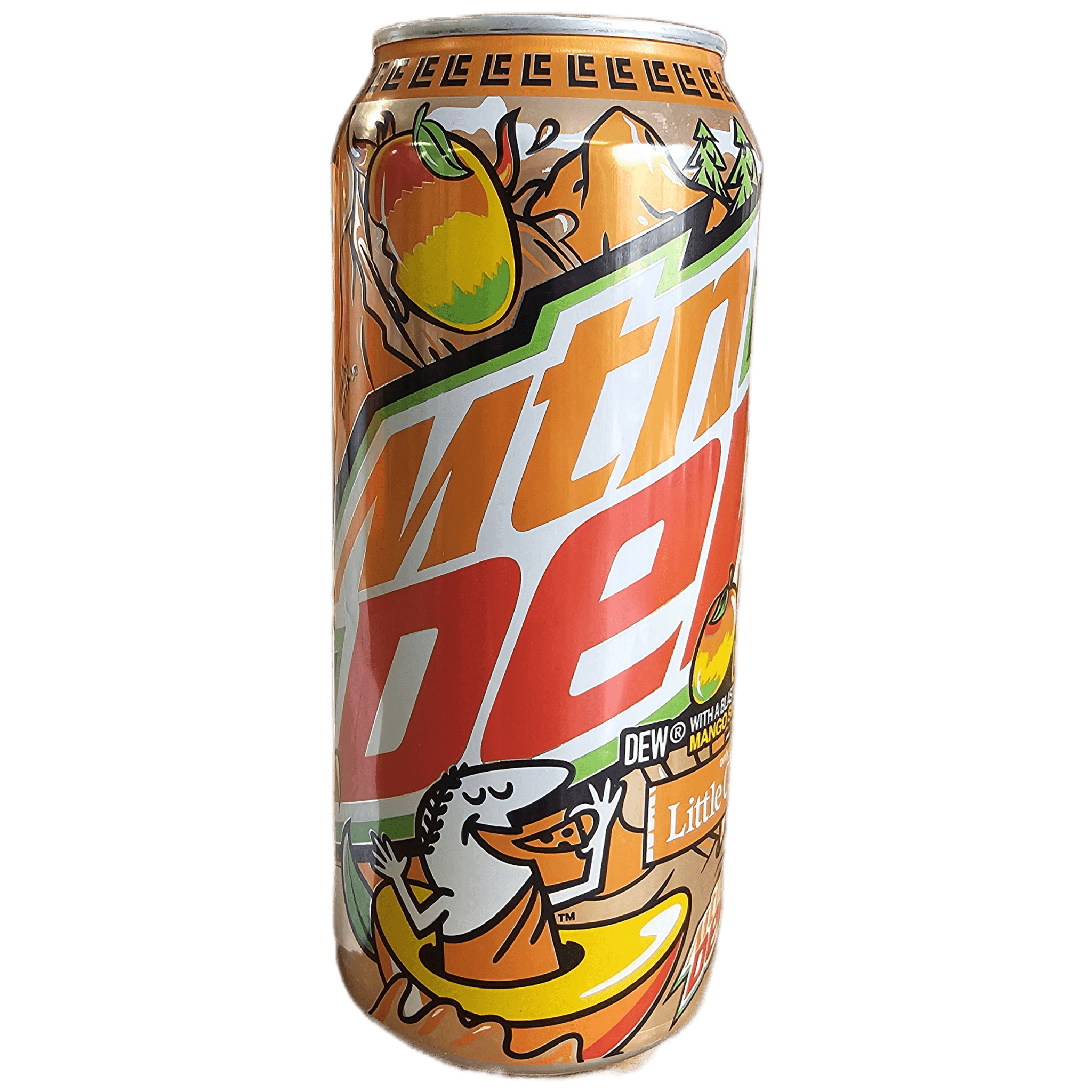 Mtn Dew X Little Caesars Mango Rush Limited Edition Drink Exotic Soda mtn-dew-x-little-caesars-mango-rush-limited-edition-drink-exotic-soda