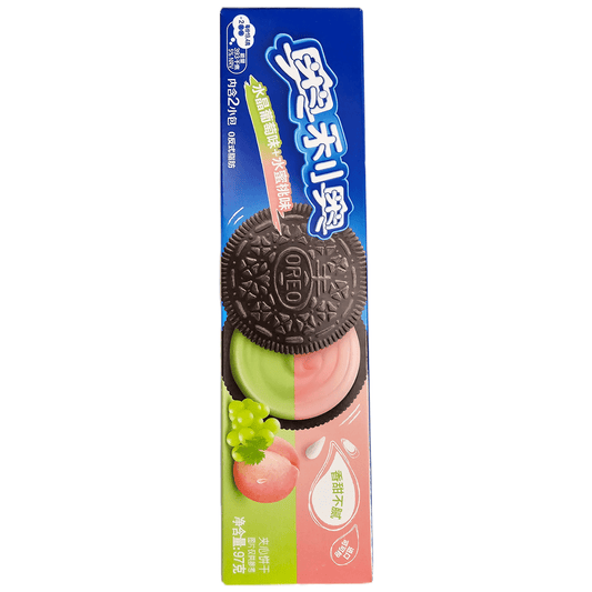 Oreo Crystal Grape Peach (China) - Exotic Soda Company