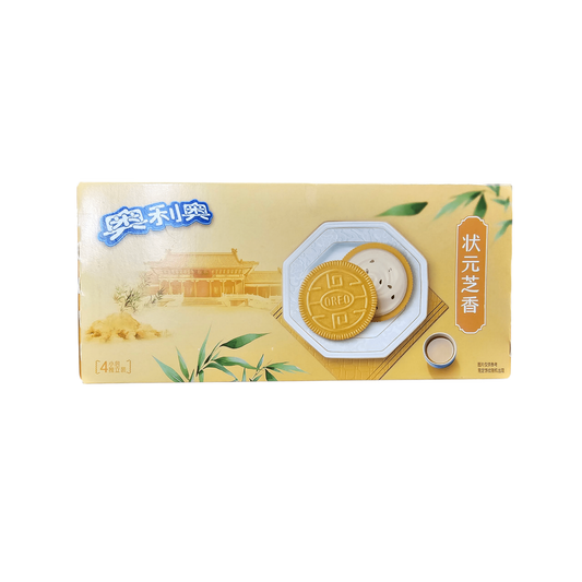 Oreo Sesame Milk Cookie 194g box (China) - Exotic Soda Company