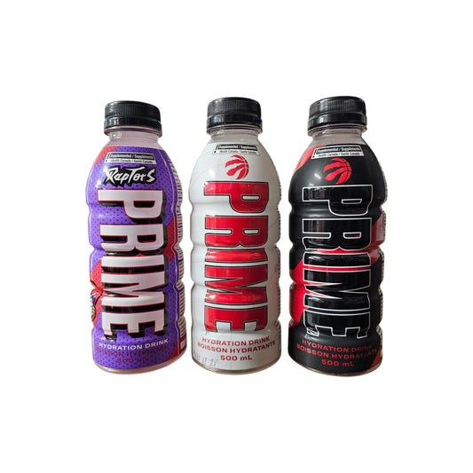 PRIME Hydration NBA Toronto Raptors 3pk - Exotic Soda Company