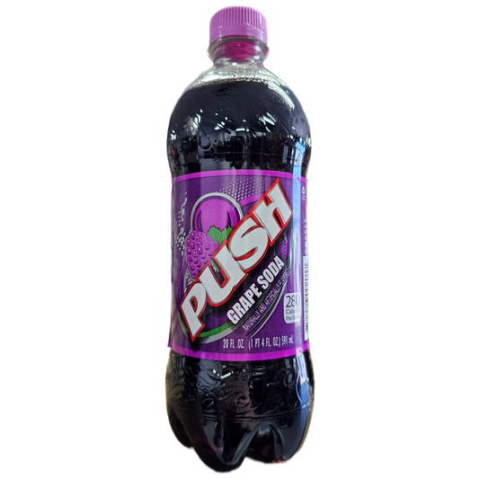 Push "Grape" - (Rare American) - Exotic Soda Company