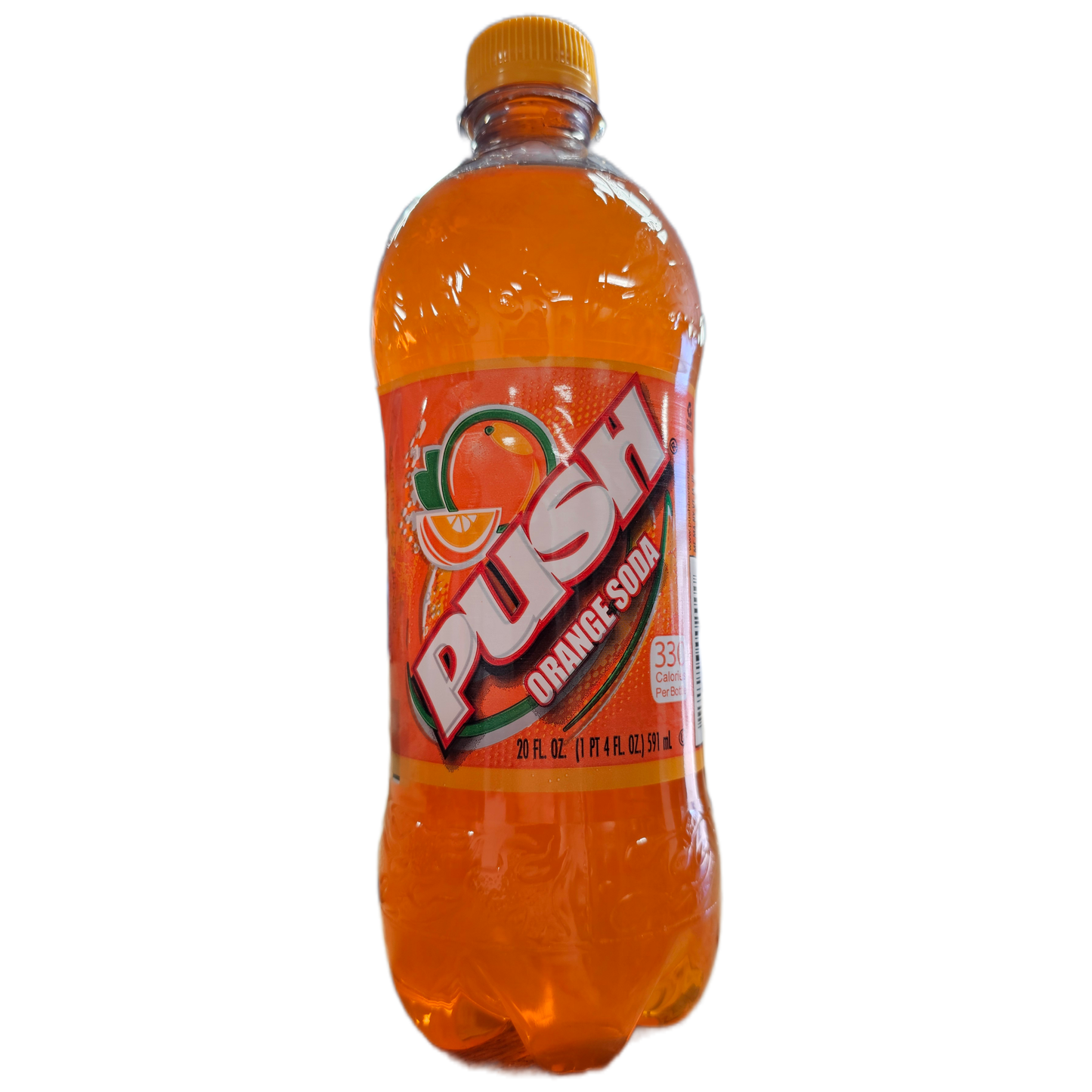 Push "Orange" - (Rare American) - Exotic Soda Company