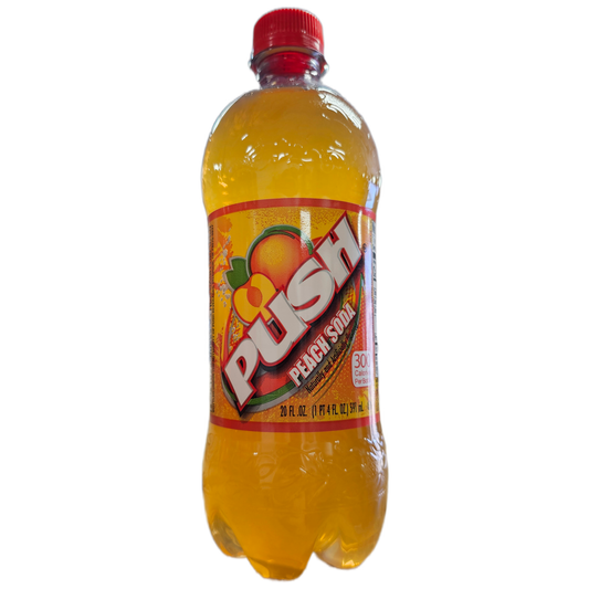Push "Peach" - (Rare American) - Exotic Soda Company