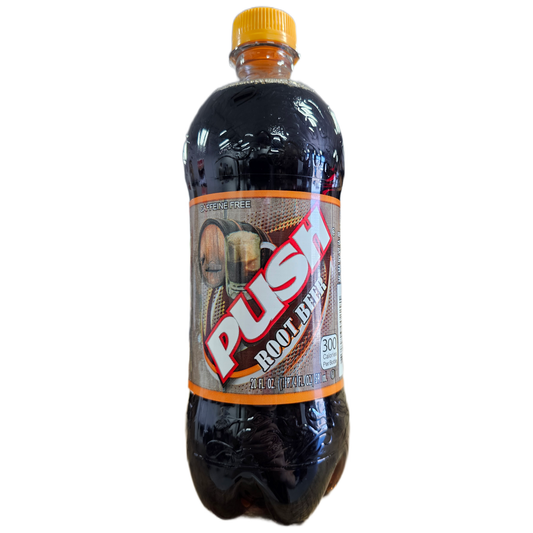 Push "Root Beer" - (Rare American) - Exotic Soda Company
