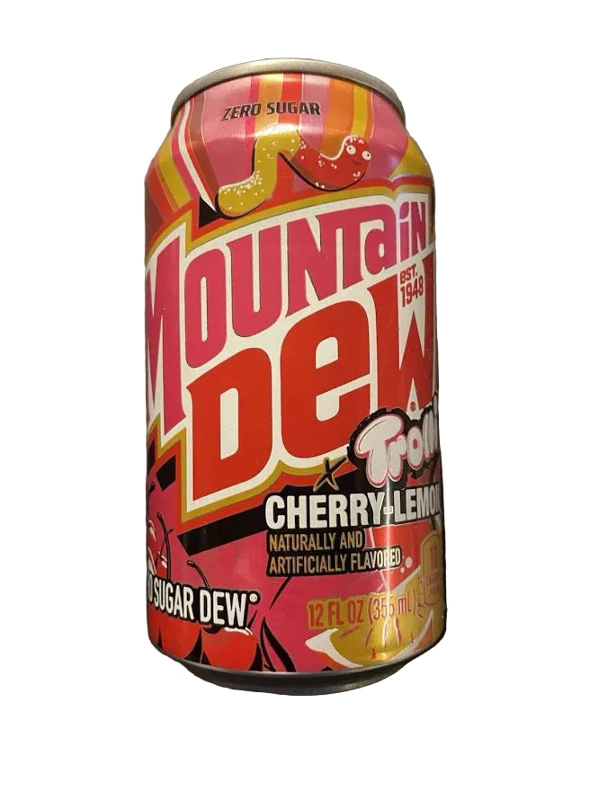 Mountain Dew Trolli Cherry Lemon Can