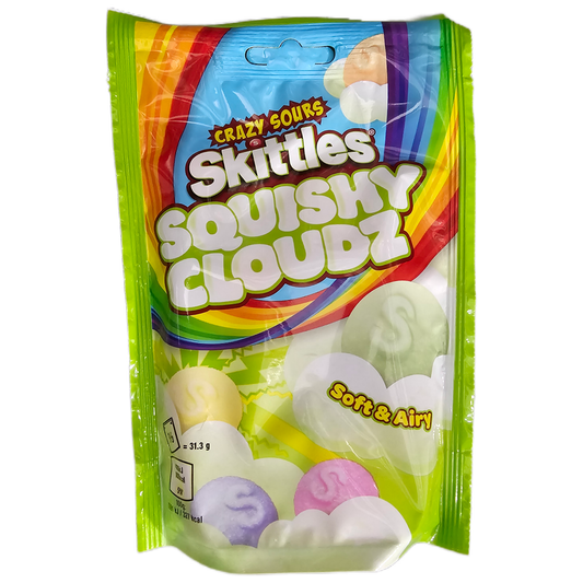 Skittles Squishy Cloudz Crazy Sour (UK) - Exotic Soda Company