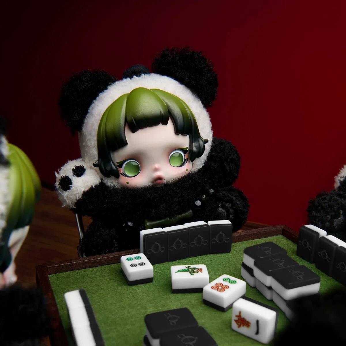 SKULLPANDA Lazy Panda Plush Doll Pendant - Exotic Soda Company