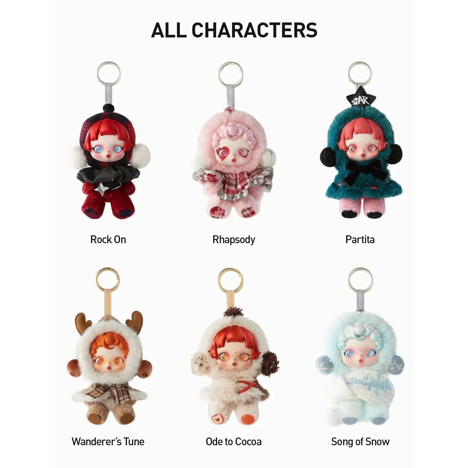 SKULLPANDA Winter Symphony Series Plush - Exotic Soda Company