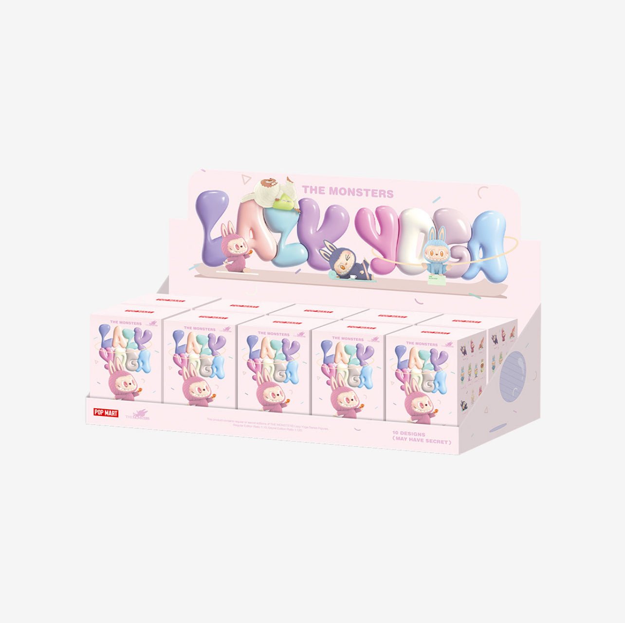 THE MONSTERS Lazy Yoga Series Figures - Exotic Soda Company
