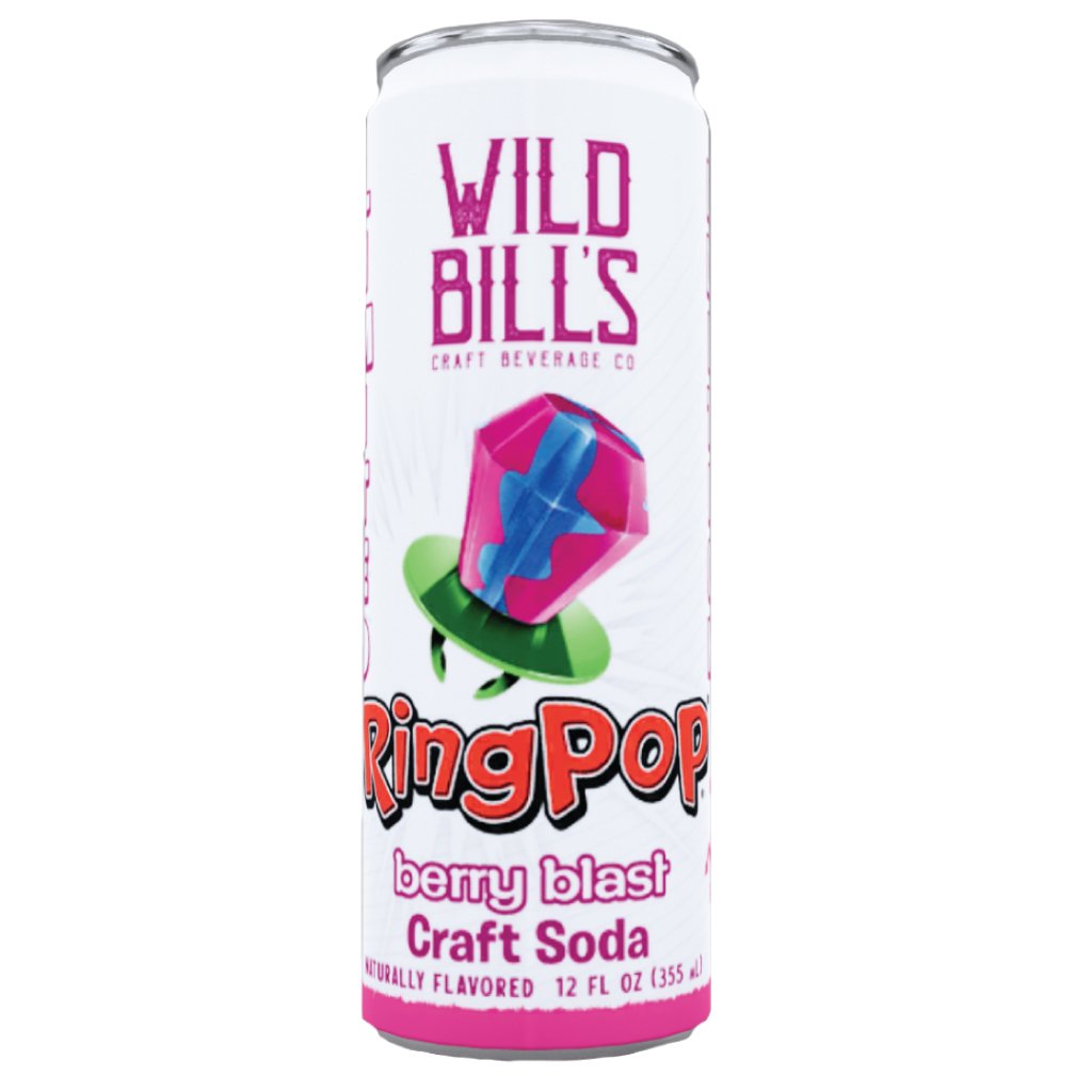 Wild Bill's X Ring Pop - Berry Blast - Exotic Soda Company