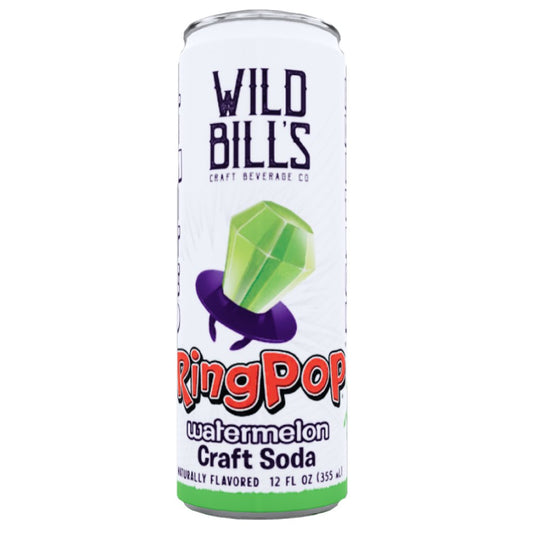 Wild Bill's X Ring Pop - Watermelon - Exotic Soda Company