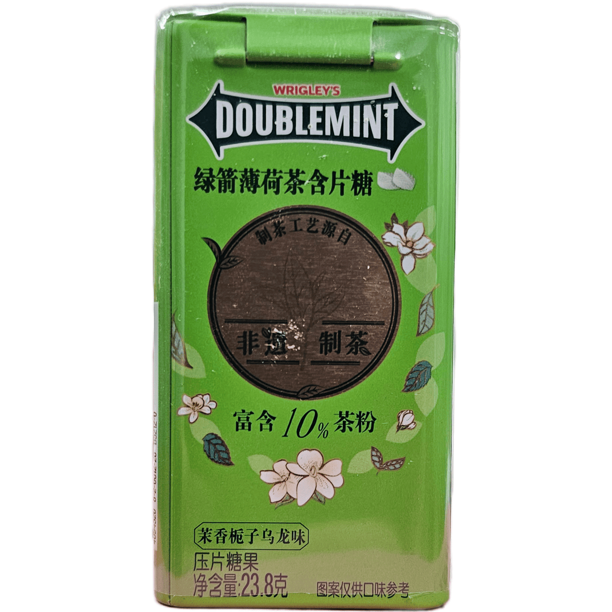 Wrigley's Doublemint Jasmine Tea Sugar Free Mints - Exotic Soda Company