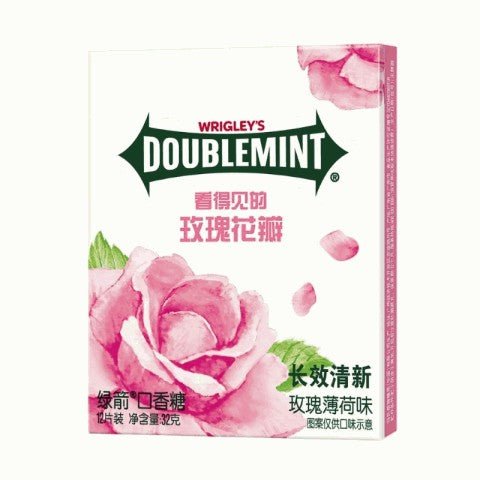 Wrigley's Mint Rose Gum - (China) - Exotic Soda Company